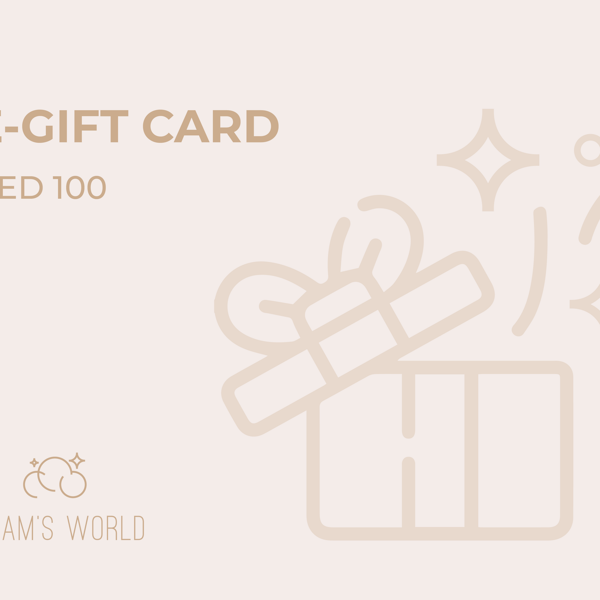 Adam's E-Gift Card